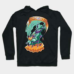 Zodiac Taurus Cartoon Hoodie